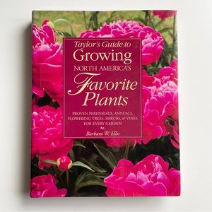 1998 Taylor's Guide to Growing North America's Favorite Plants Hardcover Book